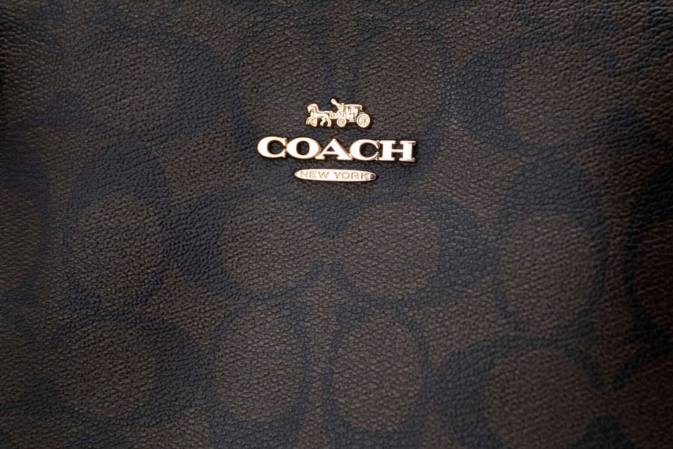 What kind of leather are coach bags discount made of